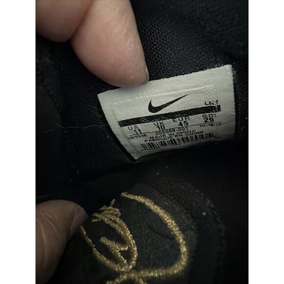 Men\'s Nike Black & Gold LeBron 16 I\'m King Basketball Shoes Size 11 BQ5969-007 main image 9